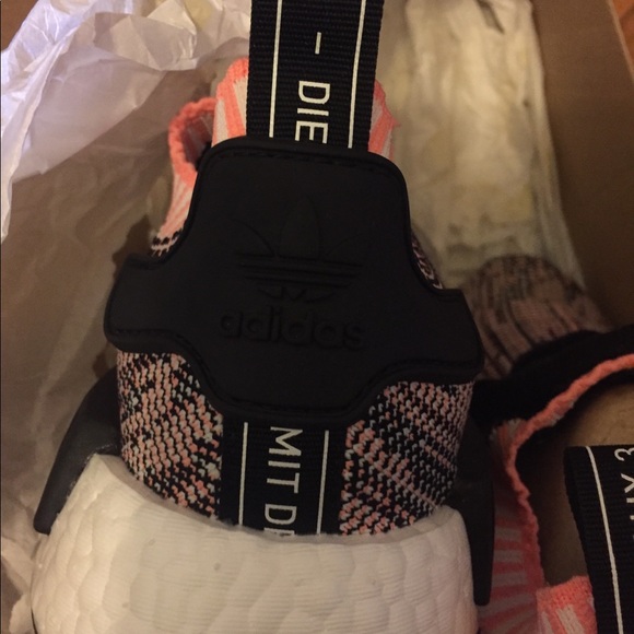 ADIDAS NMD PINK SUN GLOW GLITCH CAMO - Picture 6 of 8